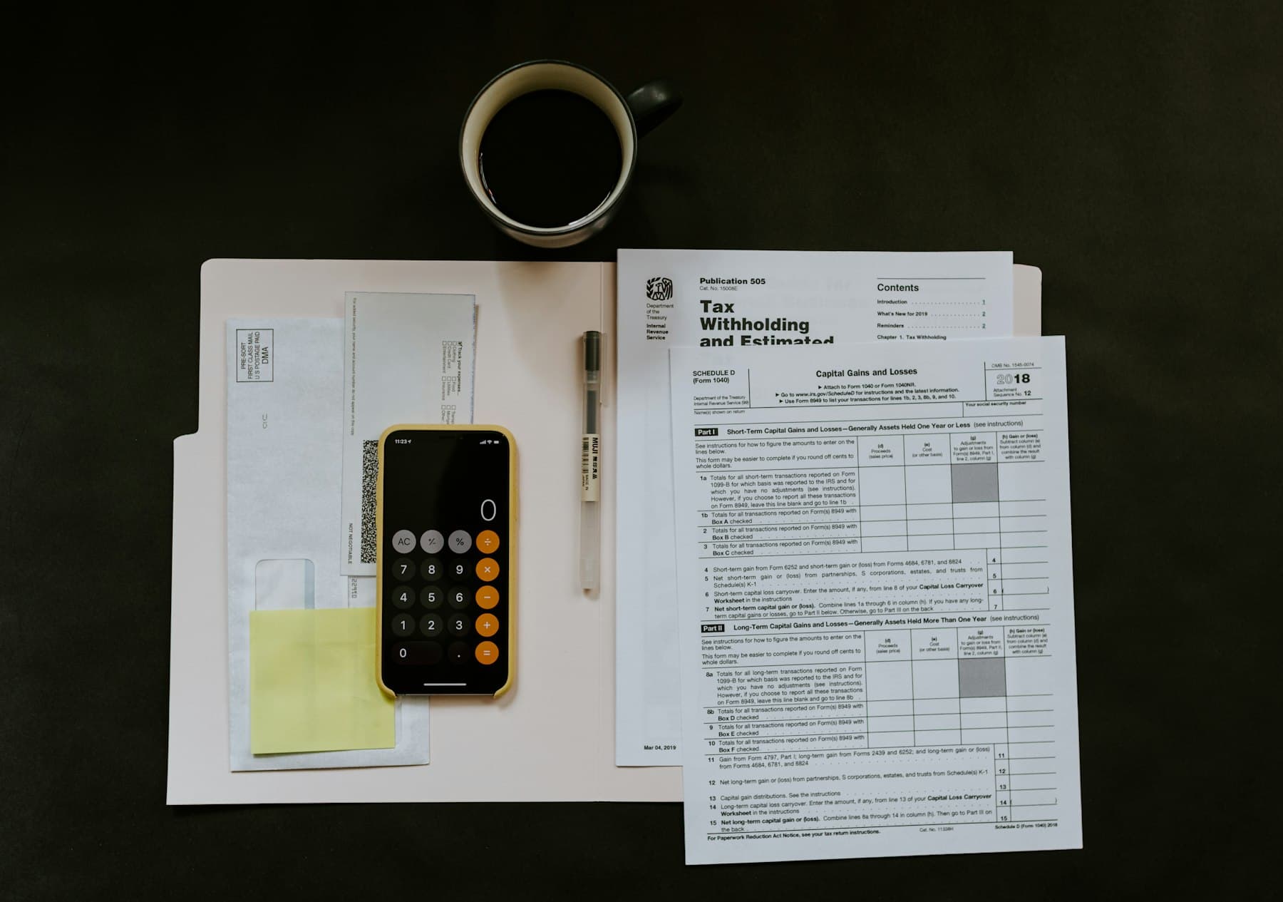 Notebook and calculator representing transparent pricing conversations